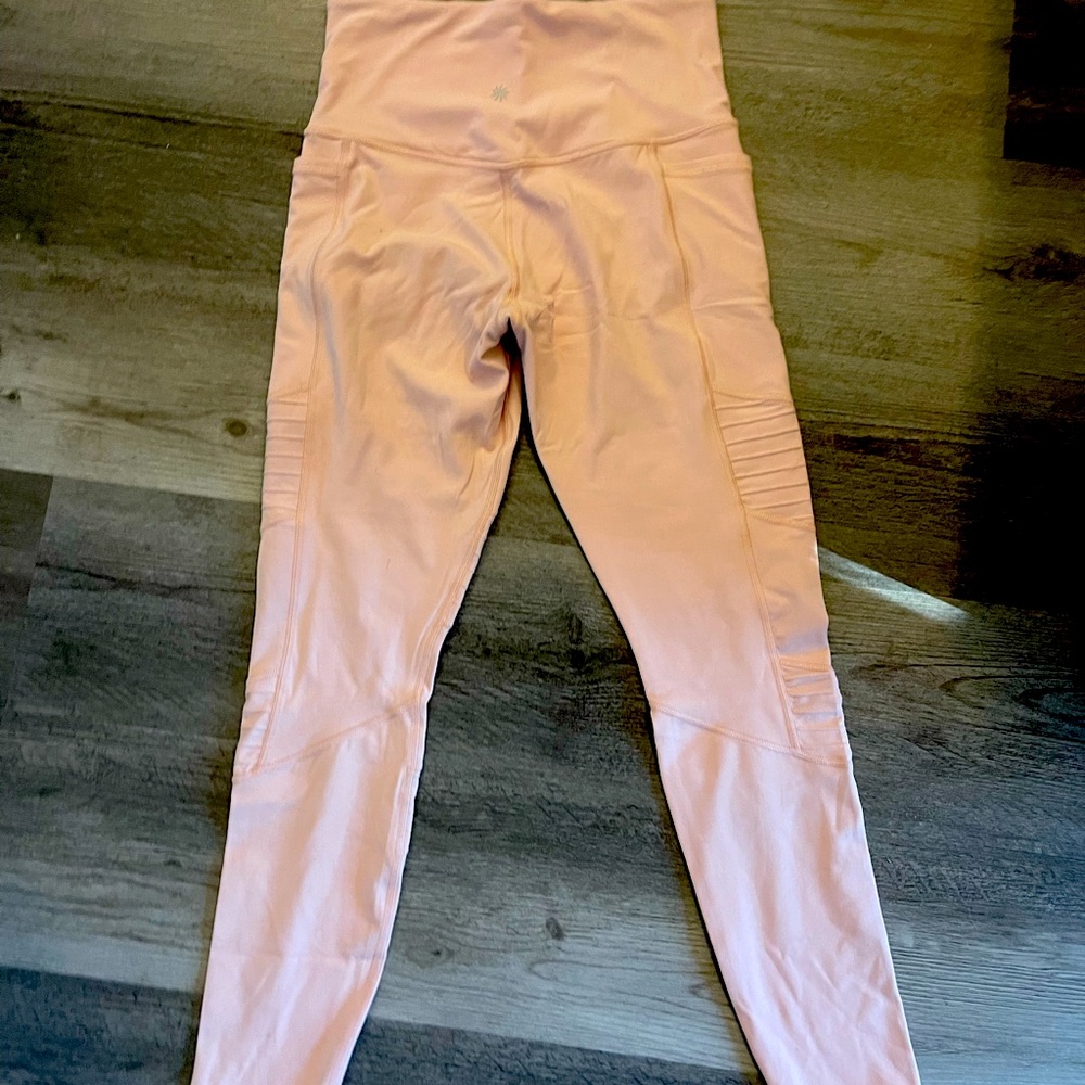 Athleta Moto leggings with pockets